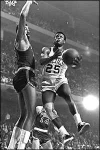 Mid 1960s K.c. Jones Boston Celtics Game Used & Aut